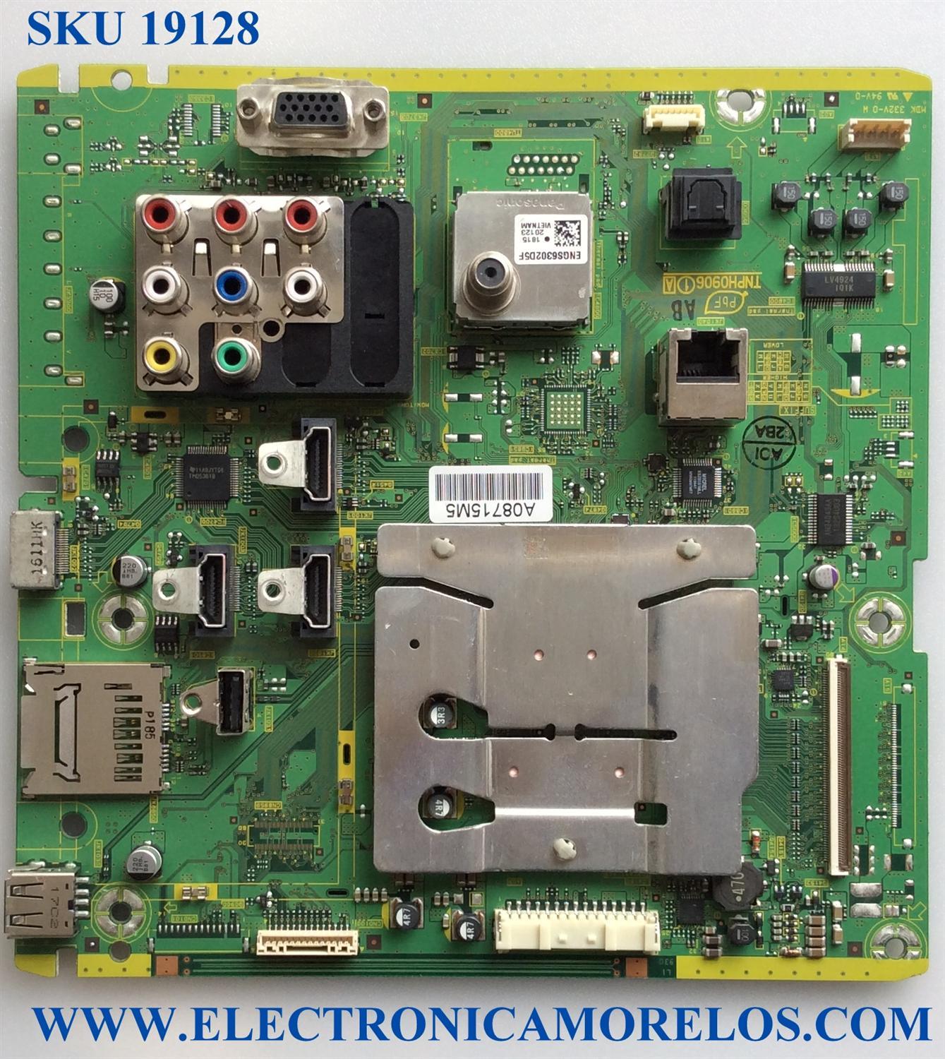 MAIN / PANASONIC TNPH0906AB / TNPH0906 / PANEL'S VVX32F102G00 / VVX32F101G00 / MODELO TC-L32E3